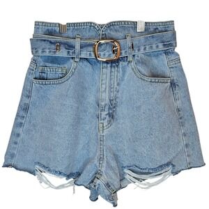 Kittenish Nashville by Jessie James Decker High Waist Cut Off Denim Size XS